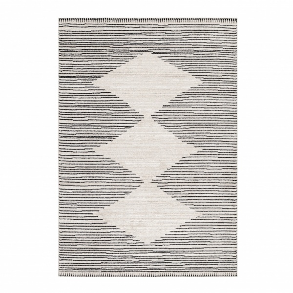 Tomis Berber Optic Designer Cream Rug